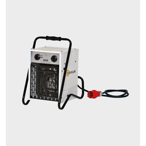 Chauffage Air puls? portable ?lectrique 5kW 380V 3 50 Hz B5C Sovelor