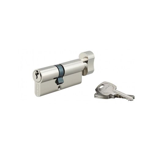 Cylindre de Serrure ? bouton 40 x 30 mm 3 cl?s 16237 Thirard