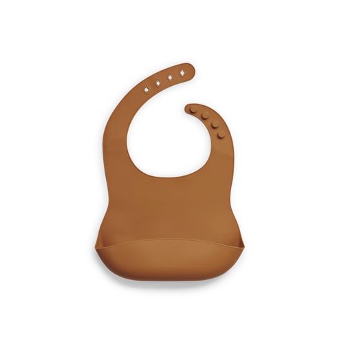 Bavoir En Silicone Caramel - Jollein