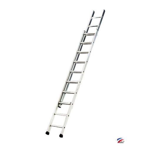Tubesca - Echelle ? coulisse ? main 2 plans pompiers 2x8 marches hauteur d'acc?s 4,92 m Tubesca Comabi