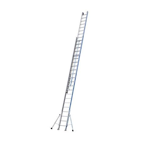Tubesca - Echelle coulisse ? corde Alu 2x22 ?chelons acc?s 10,88 m max. - PLATINIUM 500 Tubesca Comabi