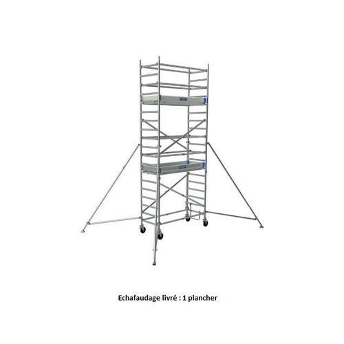 Tubesca - Echafaudage en Aluminium 1 plancher Haut. acc?s 4m - NEOLIUM 200 LINE Tubesca Comabi