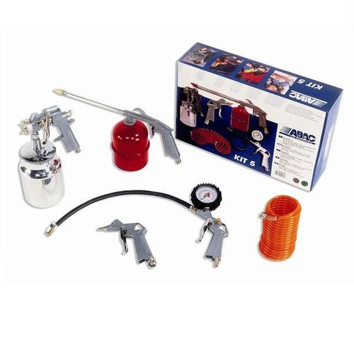 Abac - Kit 5 pièces - Pistolet à succion ABAC
