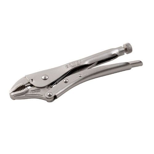 Pince-étau universelle à bec coudé 140 mm chromée 2953-140 Bahco