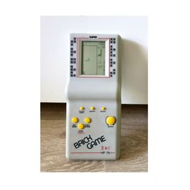 Brick Game Jeu Poche Vintage Retro Kid Brick Game Children Tetris Lcd Handheld Electro All In One Jeux 1 Console Pocketgame Construction Strategie Rapidité Dexterité Interactif Electonic