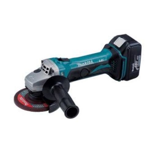 Meuleuse d'angle Diam 115 mm 18 V Li-Ion 4.0 Ah avec coffret DGA452RME Makita