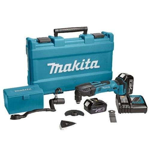 Découpeur ponceur multifonctions 18V 3Ah Li-Ion + Accessoires DTM51RFJX1 Makita