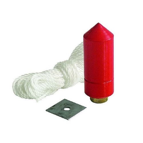 Fil à plomb type cylindrique 500 g sous blister 60355 Metrica