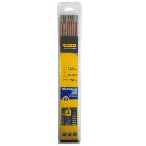 8 électrodes Inox Diam3,25X350 Stanley