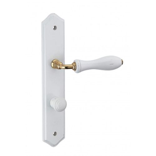 Poignée de porte intérieure THEMIS à condamnation Blanc 902971 Thirard
