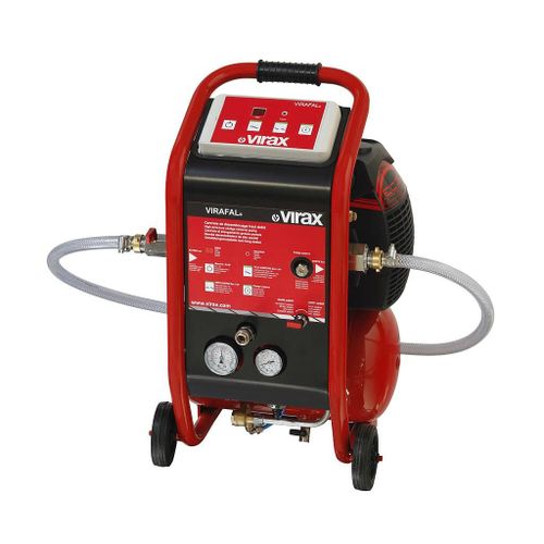 Kit centrale de désembouage haut-débit Virafal Connect + injecteur + réducteur 80 l/min 1.5 kW 8 bar Virax