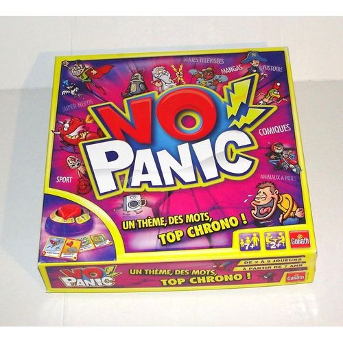 No Panic Jeu De Societe Goliath 2006