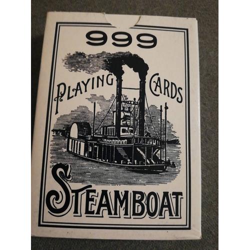 Cartes De Jeu 999 Steamboat Poker Bridge Originelle Vintage Cartes À Jouer.
