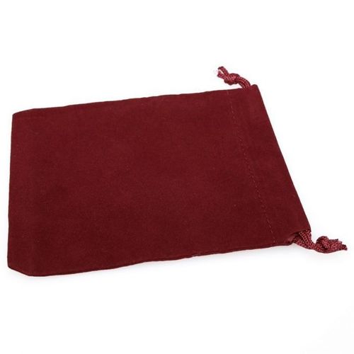 Bourse Petit Format - Velours Rouge