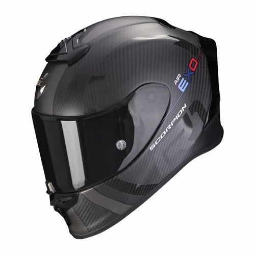Casque Moto Intégral Scorpion Exo-R1 Evo Carbon Air Mg Ece 22-06 - Noir Mat/Argent Foncé - M