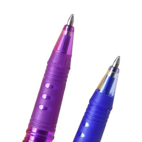 Recharges de stylos effaçables avec gommes, 20 pièces, écriture lisse,  papeterie pour adultes et enfants, fournitures Encre bleue
