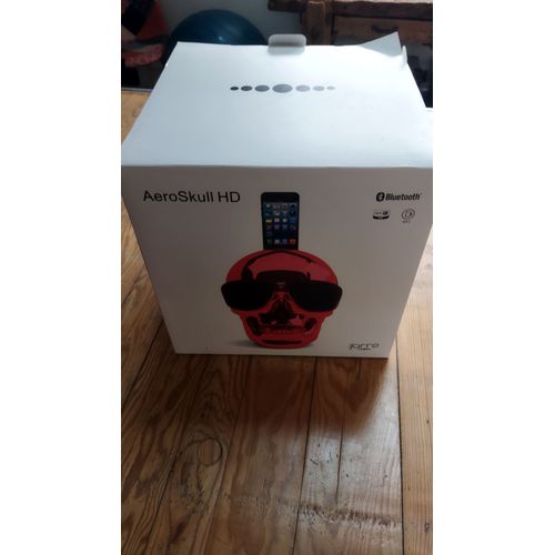 Jarre Aeroskull HD - Enceinte sans fil Bluetooth - Rouge