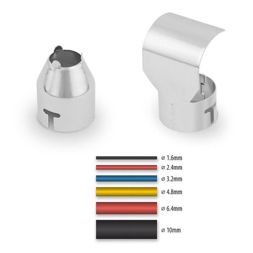 Kit de gaines thermorétractables avec réflecteur et buse jet concentré Wagner