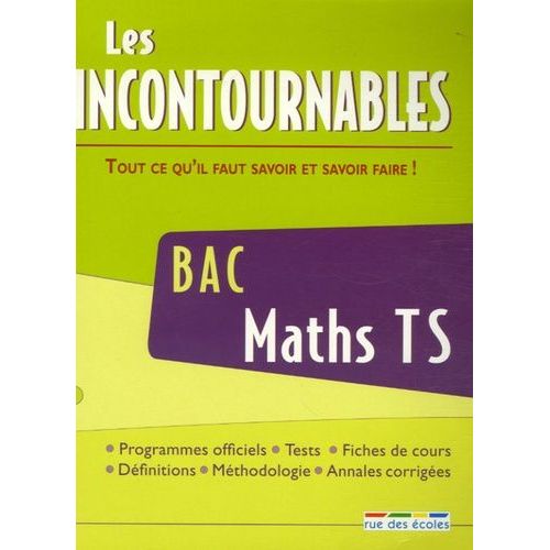 Bac Maths Ts