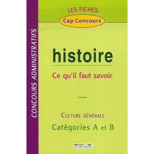 Histoire - Ce Qu'il Faut Savoir