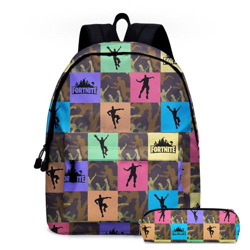 Cartable Éleve Jeu De Dessin Animé Poche A Cordon Primaire Et Secondaire Cartable Cartable Enfant-D4 Fortnite 01 : Cartable Trousse A Crayons