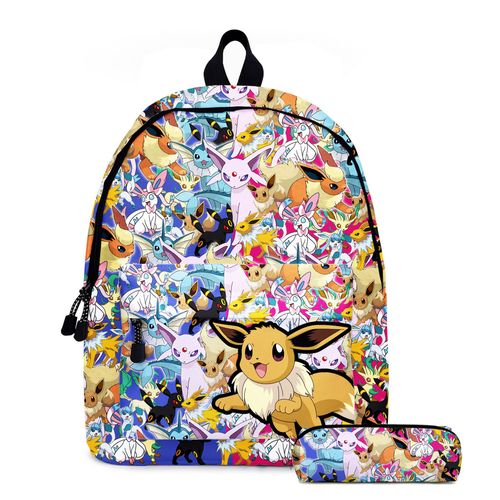 Cartable Éleve Pokemon Animal De Compagnie Elfe Pikachu Pikachu Dessin Animé Animation Éleves Du Primaire Et College Cartable Sac A Dos Enfant-D4 Pikachu 07 Ibrahimovic : Cartable Trousse Trousse