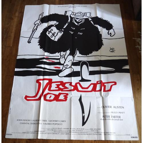 Hugo Pratt : Jesuit Joe - Affiche D'exploitation Du Film : 160 Cm X 120 Cm