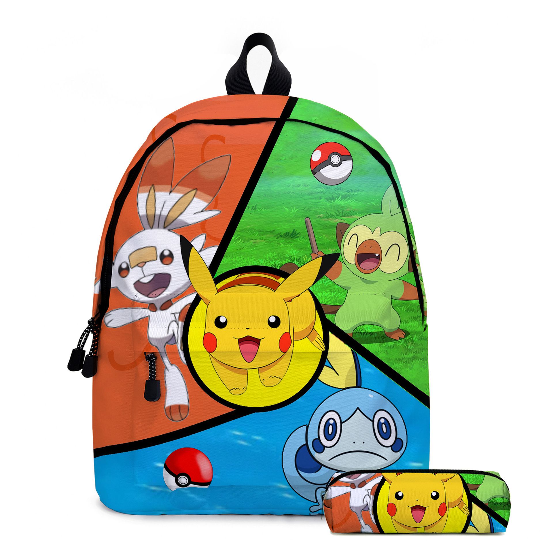Cartable leve Pokemon Animal De Compagnie Elfe Pikachu Dess... - 2