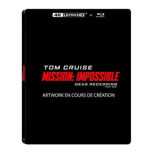 Mission: Impossible : Dead Reckoning Partie 1 - 4k Ultra Hd + Blu-Ray + Blu-Ray Bonus - Boîtier Steelbook Édition Limitée