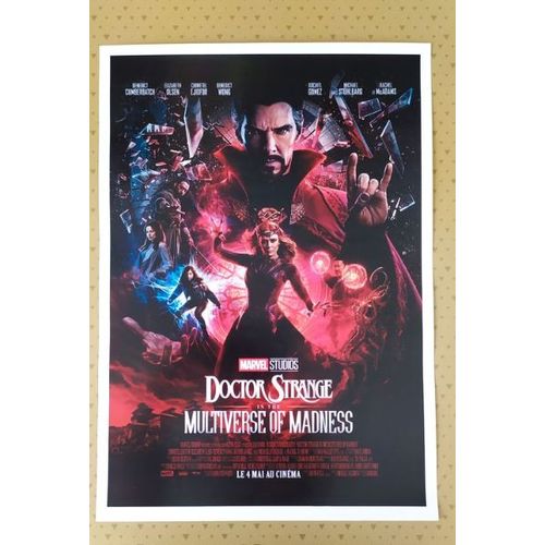 Affiche / Poster Du Film "Doctor Strange" - 29,7 X 42 Cm
