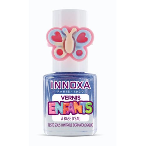 Vernis À Ongles Pour Enfants À Base D'eau – Papillon Bleu Innoxa Bleu