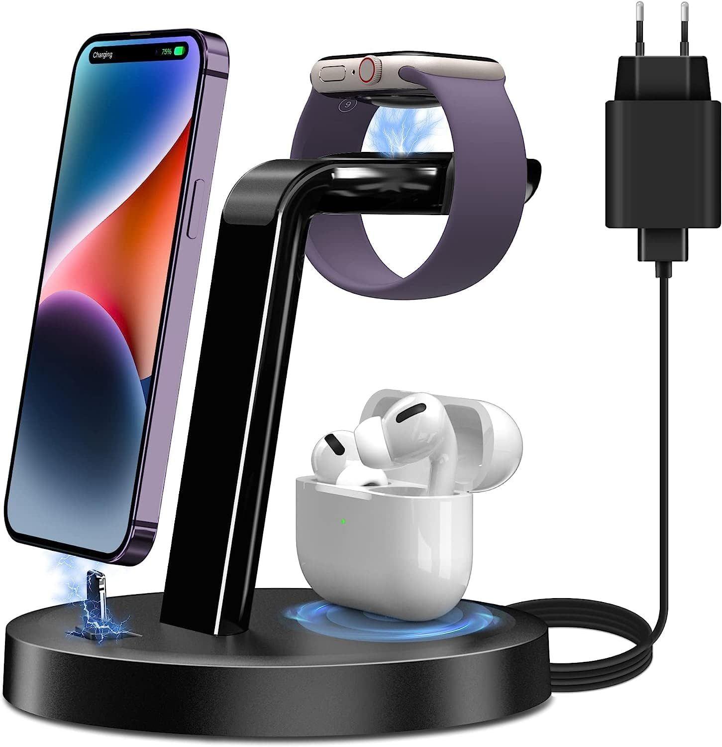 Chargeur induction pour Apple iPhone 8 Station de Charge sans fil