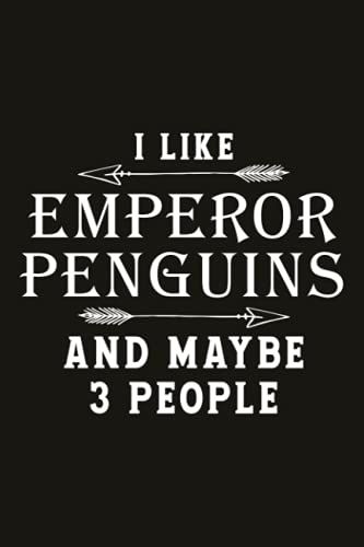 Running Log Book I Like Emperor Penguins And Maybe 3 People: Runnin...
