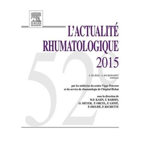 L'actualité Rhumatologique 2015