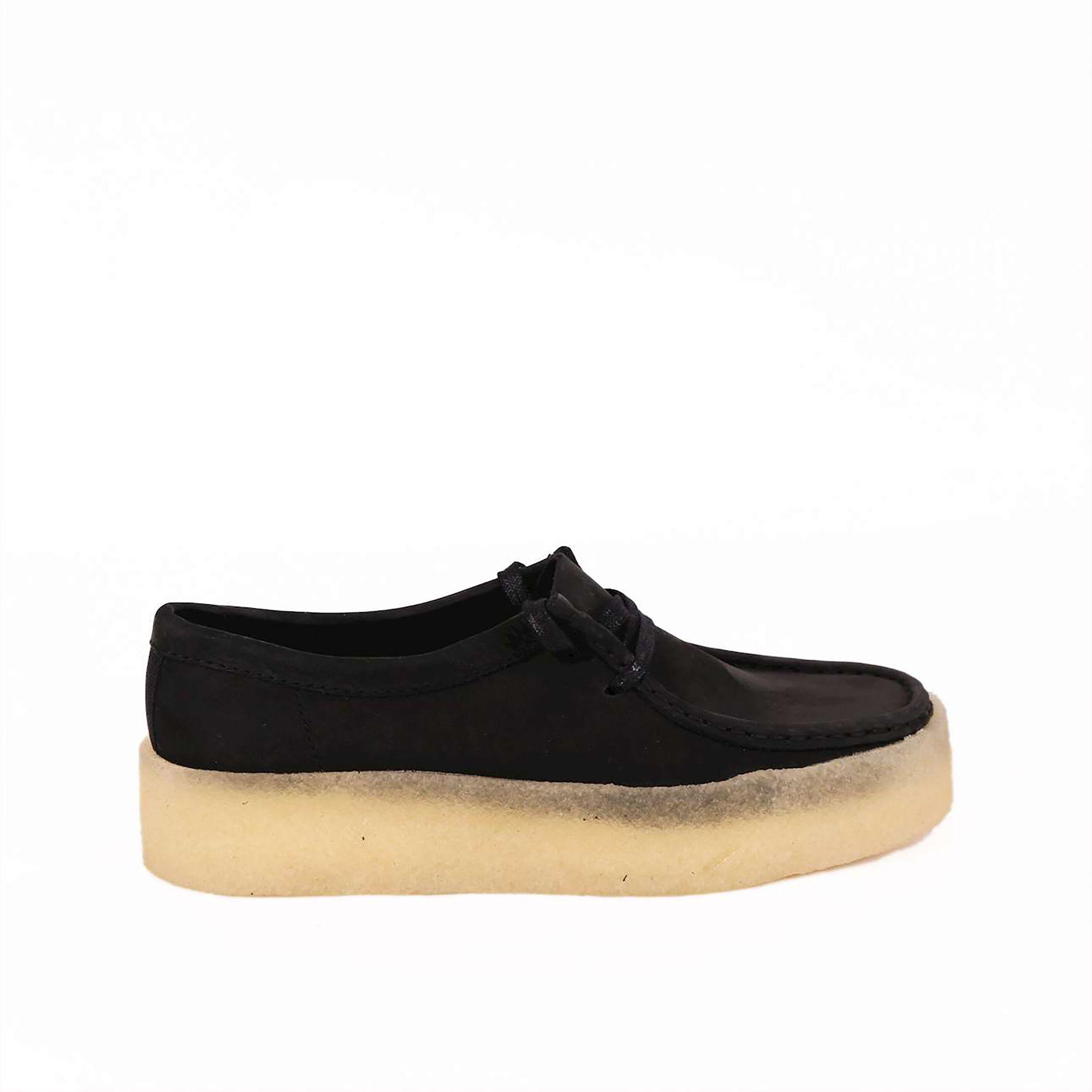 Clarks Originals Wallabee Cup Femme Chaussures Wallabee Noir 38