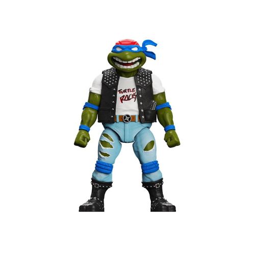 Les Tortues Ninja - Figurine Ultimates Classic Rocker Leo 18 Cm