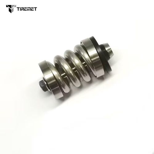 Amortisseur Arrière En Titane Pour Vélo Pliant Bromsilice,Axe De Vélo,Axe En Titane - Type Silver