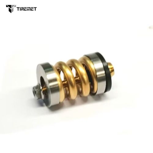 Amortisseur Arrière En Titane Pour Vélo Pliant Bromsilice,Axe De Vélo,Axe En Titane - Type Gold