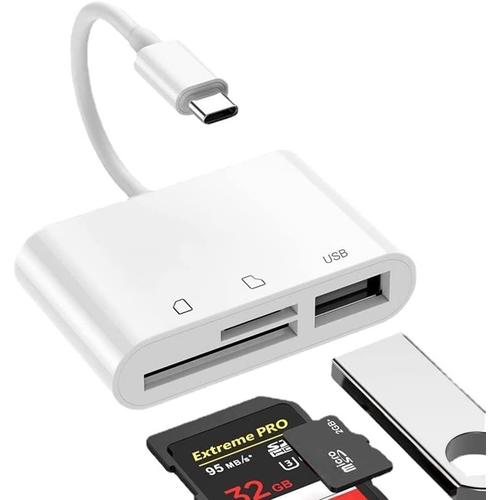 Adaptateur Micro SD vers Micro USB / USB - Lecteurs de carte USB