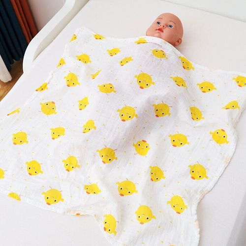 Couverture En Coton Biologique Ultra Douce Pour Bébé,Lange D'emmaillotage Pour,Couches Rondes Pour Touristes,Alimentation Infantile,Serviette Pour Roter,Écharpe Pour Bébé,Trucs Pour - Type 70x70cm #O