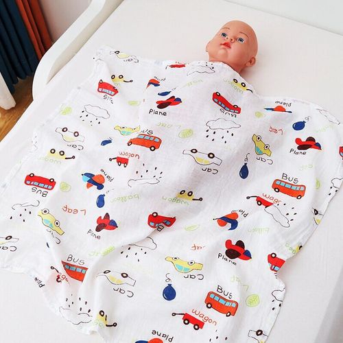 Couverture En Coton Biologique Ultra Douce Pour Bébé,Lange D'emmaillotage Pour,Couches Rondes Pour Touristes,Alimentation Infantile,Serviette Pour Roter,Écharpe Pour Bébé,Trucs Pour - Type 70x70cm #R