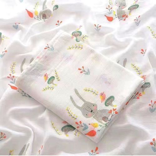 Couverture En Coton Biologique Ultra Douce Pour Bébé,Lange D'emmaillotage Pour,Couches Rondes Pour Touristes,Alimentation Infantile,Serviette Pour Roter,Écharpe Pour Bébé,Trucs Pour - Type 70x70cm #J
