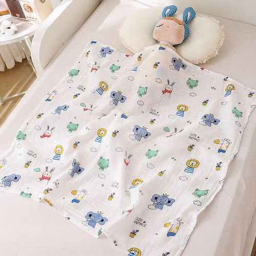 Couverture En Coton Biologique Ultra Douce Pour Bébé,Lange D'emmaillotage Pour,Couches Rondes Pour Touristes,Alimentation Infantile,Serviette Pour Roter,Écharpe Pour Bébé,Trucs Pour - Type 70x70cm #Q