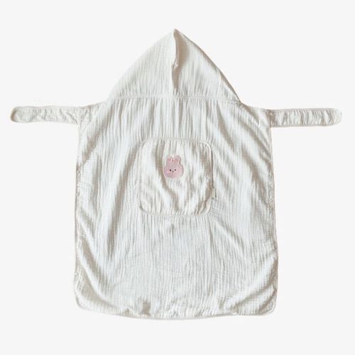 Couverture De Poussette Coréenne Pour Bébé,Serviette D'emmaillotage Pour,Cape De Protection Solaire Pour Bébé,Couverture De Sieste Everak D'été,Vêtements D'extérieur Pour Enfa - Type Rabbit-85x80cm