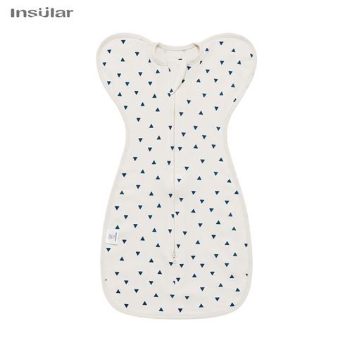 Sac À Langer Pour,Emmaillotage Pour Bébé,Fibre D'été,Coton Fin Et Doux,Fermeture Éclair À 2 Voies,Sac Proxy - Type Beige Triangle-M(3-6m)