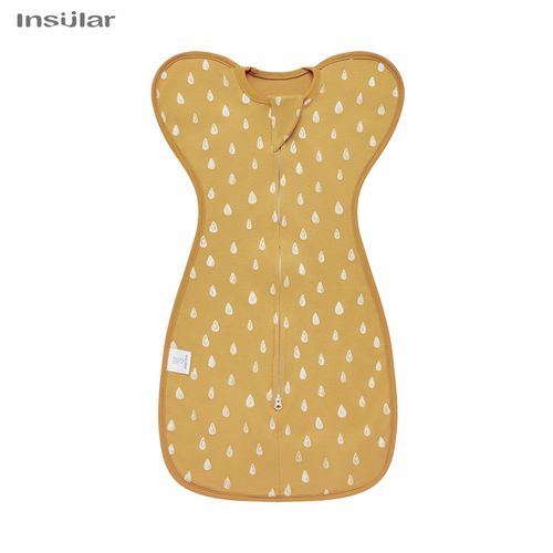 Sac À Langer Pour,Emmaillotage Pour Bébé,Fibre D'été,Coton Fin Et Doux,Fermeture Éclair À 2 Voies,Sac Proxy - Type Yellow Drop-M(3-6m)