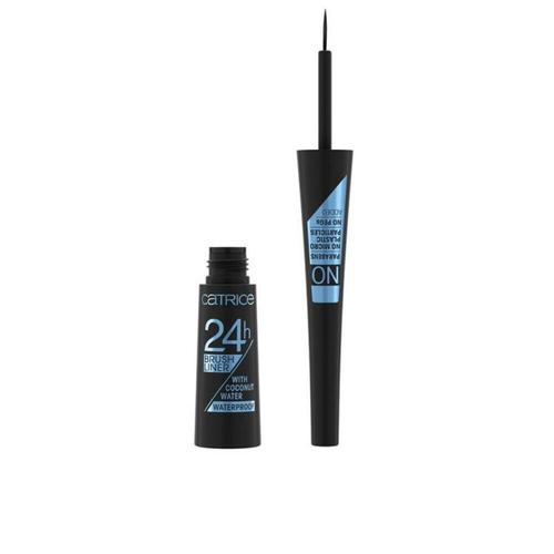 Catrice - 24h Brush Liner Waterproof Eyeliner 010ultra Black Eyeliner 010, Ultra Black Waterproof, 3 Ml 3 Ml 