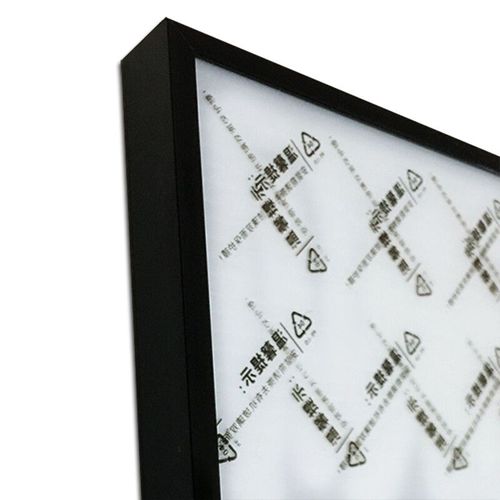 Cadre photo en métal pour affiche murale,cadres photo en aluminium classiques,20x20cm,30x30 cm,40x40cm - Type Black photo frame-25X25cm