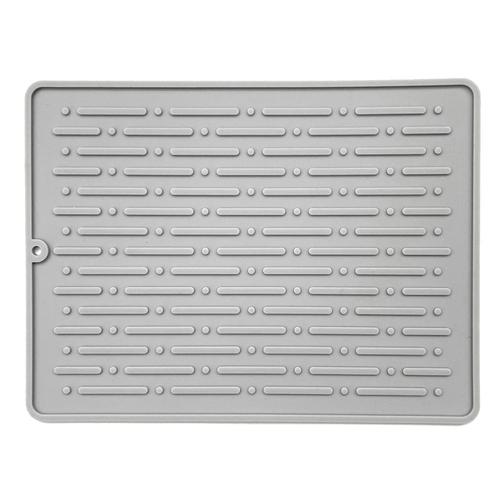 Silicone Carré Plat Séchage Tapis Drain Pad Filtre À Table Napperon Cuisine Résistant À La Chaleur Protection Durable C