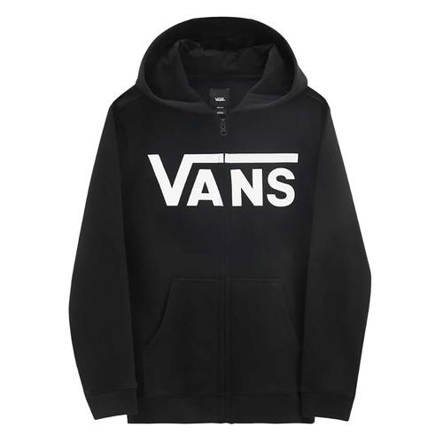 Sweat Vans Classic Zip Hoodie Ii Garcon Noir